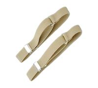 UncleS Manches Les Manches Pour Hommes Et Femmes Pour Idole Scènes De Scène Danse Élastiques Chemises Porte-Chemises Bretelles Réglables Danse, beige, taille unique