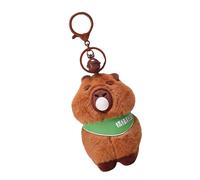 UncleS Mode Capybaras Dress Up Keychain Charme Pendentif avec des cadeaux de couleur élégants pour les créateurs de tendances Utilisation quotidienne Cadeaux amoureux des animaux, Standing And Blow 3
