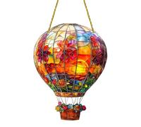 UncleS Montgolfière Attrape-soleil Fenêtre Suspendue Décoration acrylique Culture intérieure Décoration de chambre d'enfant