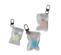 UncleS Multi-usage Coloré et sûr Belle Simulation Chaîne de téléphone Accessoire de mode pour une utilisation quotidienne Personnalisation Styles Porte-clés, Star 3 Models 2, taille unique