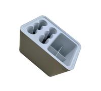 UncleS Multifunctional Plastic Umbrella Holder with 6Circular and 4 Square Compartments for Home Or Office Stand Plastic Holder