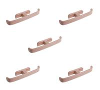 UncleS Not Drill Wall Mounted Slipper Rack 5Pcs Space Saving Solution Shoe Hanger Storage Shelf for Bathroom Organization Space Saving Shoe Storage Rack