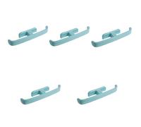 UncleS Not Drill Wall Mounted Slipper Rack 5Pcs Space Saving Solution Shoe Hanger Storage Shelf for Bathroom Organization Space Saving Shoe Storage Rack