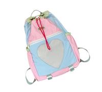 UncleS Nylon Hiking Backpack for Women Large Capacity Ergonomic Travel Daypack with Adjustable Strap and Side Pockets Practical Commuters Backpacks