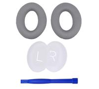 UncleS Oreillettes en Tissu À Mailles De Remplacement Coussinets pour Écouteurs sans Fil QC45 QCSE Nouveau Confort Silencieux Housses De Cache-Oreilles Replacement Earpads