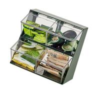 UncleS Organisateurs de stockage de paquets de café uniques Porte-thé multifonction Grand porte-sac de capacité pour la maison hôtel restaurant Rack de rangement