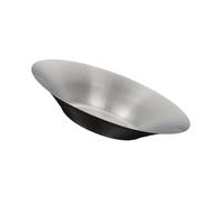 UncleS Plat Rond De Présentation Fruits En Acier Antirouille Bol Service Métal Moderne Et Facile À Nettoyer Assiette Service Ronde Pour La Restauration Bol Cuisine Moderne Acier