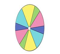 UncleS Plateau Tournant Effaçable Et Réutilisable pour Prix De Table Roue Roulette Machine Loterie Plateau Tournant Effaçable Et Réutilisable