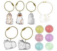 UncleS Porte-clés commémoratif en forme de chaton pour ranger les poils perdus