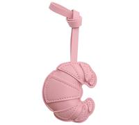 UncleS Porte-clés créatif en forme de croissants - En cuir - Décoration pour la maison, la voiture, le bureau - Accessoire portable pour sac à dos, a, taille unique