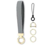 UncleS Porte-clés en Métal Solide Conception Ne Tombe Pas Mains Faciles À Conduire Voyage Petit Type pour Clé De Voiture Porte-clés Solide pour Les Conducteurs