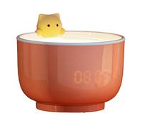 UncleS Réveil numérique mignon cadeau pour enfants LED pour veilleuse crée une atmosphère chaleureuse Touc Lampes de table Veilleuse pour chambre d'enfant