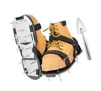 UncleS Sabot pneumatique en métal pour sol rocheux et exercice de pelouse avec sangles réglables Outil de sol