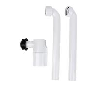 UncleS Siphon De Lavabo Réglable 1/4 Pouces Piège À Déchets D'évier Peu Encombrant Piège Vidange des Déchets D'évier Tuyau Vidange Salle Bains Siphon Lavabo Réglable