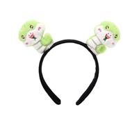 UncleS Snake Headpiece Cartoon Stuffed Animal Toy Lovely Snake Shape for Face Wash Hairbands Stage Headwear Photo Props Stylish Hair Ornament