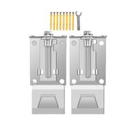 UncleS Support de montage mural en acier inoxydable haute performance - Design réglable pour la cuisine