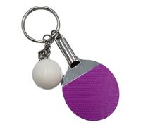 UncleS Table Tennis Keychain Hanging Car Keyring Sport Chain Chain Pingpong Keyrings Pendentif pour Sport Lover Parties Favor