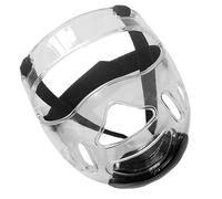 UncleS Taekwondo Housses de visage Masque de protection Casque amovible Couverture de la tête pour l'entraînement de boxe Taekwondo Face Shield