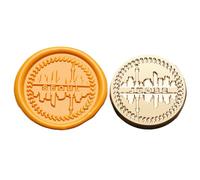 UncleS Tampon d'étanchéité vintage pour la pollution artisanale de la ville de marque de campagne motif de bâtiment pour scrapbooking artisanat fait à la main