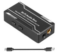 UncleS USB C to 3.5mm 4.4mm Sound Adapter Type C Headphone Cable Sound with CS43131 Chip Dongle Box for Phone Portable High Resolution