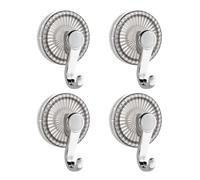 UncleS Without Residues Suction Cup Hooks Practical Waterproof Wall Mounts for Bathroom Kitchen Towel Robe Hanging Solution Suction Hooks for Towels Practical