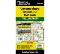 Uncompahgre National Forest (lot de cartes) | National Geographic