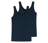 Uncover by Schiesser 2PACK Trägertop sous-vêtement, Dunkelblau, 3XL aux Femmes