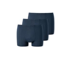 uncover by SCHIESSER Boxers ' 3-Pack Uncover ' bleu foncé, Taille S