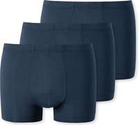 UNCOVER by SCHIESSER Caleçon pour hommes, 3er Pack - UNCOVER Coton, Shorts, Single Jersey Dunkelblau 2XL