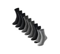 uncover by SCHIESSER Chaussettes gris / noir, Taille 39-42