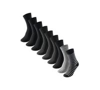 uncover by SCHIESSER Chaussettes gris / noir, Taille 43-46