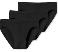 UNCOVER by SCHIESSER Herren Slip, 3er Pack - UNCOVER Coton, Supermini, Single Jersey Schwarz L