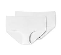 Uncover by Schiesser Lot de 2 Culottes sous-vêtement, Blanc, XXL Femme