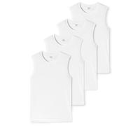 Uncover by Schiesser - Lot de 4 maillots de corps pour homme - Coton, 4 x blanc., XXXL