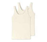 uncover by SCHIESSER Maillot de corps ' Uncover ' blanc cassé, Taille S