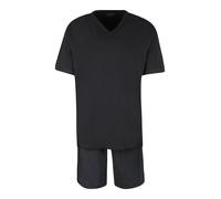 uncover by SCHIESSER Pyjama court noir, Taille M-L