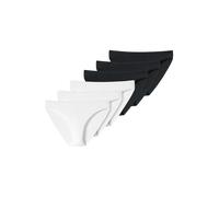 uncover by SCHIESSER Slip noir / blanc, Taille L