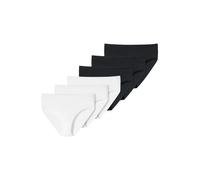 uncover by SCHIESSER Slip noir / blanc, Taille XL