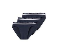 uncover by SCHIESSER Slip 'Rio' bleu foncé / blanc, Taille XXXL