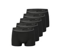 uncover by SCHIESSER Sous-vêtements longs 'Cotton' noir, Taille XXL