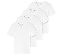 Uncover by Schiesser T-Shirt Homme Lot 4 V-Ausschnitt Noir Blanc