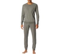 Uncover by Schiesser Uncover Nightwear Ensemble de Pijama, Gris 177162, 50 Hommes