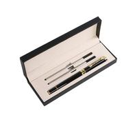 Uncovered Metal Signature Pen Creative Personality Commémorative Pen - Black Box Set