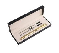 Uncovered Metal Signature Pen Creative Personality Commémorative Pen Local Gold Box Set