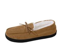 und Winter warme Freizeitschuhe Frauen Bogen runden Kopf Full Package Home Oberbekleidung Baumwollschuhe Chaussons Pour Intérieur Et Extérieur (Brown, 40)