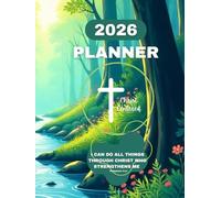 Undated Christian Planner with Bible & Prayer Journal for 2025,2026 or even 2027 with Weekly Scripture, Vision Board, Budget Goals-362Pages: ... Weekly Devotional, Sermon Notes & Reflection