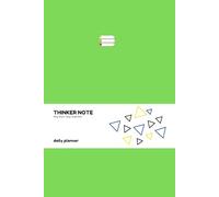 Undated Daily Planner for Women (Green) - Goal Setter, Habit Tracker, Mind Map, and Weekly Review - Focus & Reflect in Just 3 Months