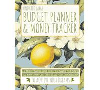 Undated large Budget Planner & Money Tracker: A 12-Month Financial Guide to Help You Manage Your Money, Track Investments, Pay Off Debt, and Focus on Your Goals to Achieve Your Dreams