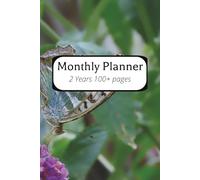 Undated Monthly Planner: Minimalist Productivity Organizer for Daily, Weekly & Monthly Planning: 24-Month Goal Tracker and Time Management Notebook with To-Do Lists, Habit Tracker, and Notes Section