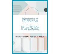 Undated, Weekly Organizer for Daily Planning, To-Do Lists, Habit Tracking & Goal Setting: Organize Your Life, Increase Productivity, and Achieve Your ... Personal Growth & Stress-Free Living